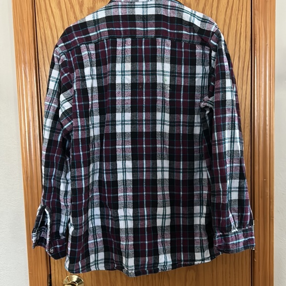 Five Brothers Heavyweight Durable Flannel Shirt Sz L - Picture 4 of 5
